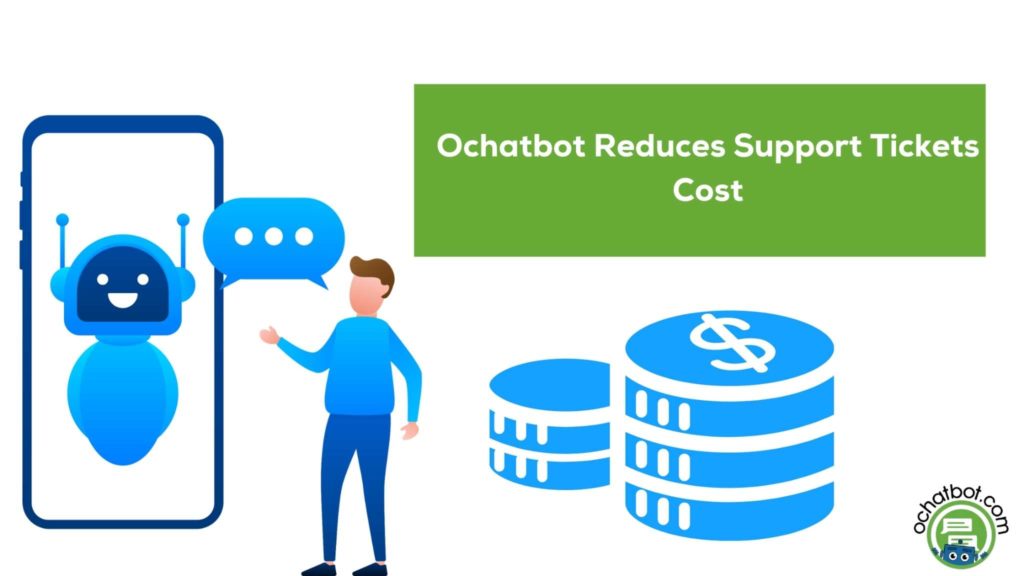 ochatbot reduces support ticket cost