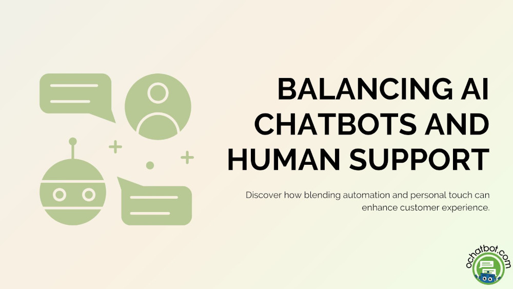 Balancing AI Chatbots and Human Support